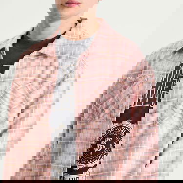 Риза Represent Clo Men's Flannel Checked Shirt Розово | MLM100106-24, 5