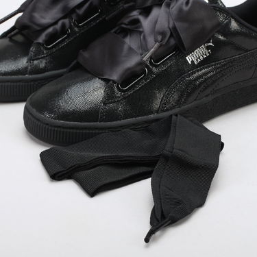 Кецове и обувки Puma Basket Heart NS Wn's black - black Черно | 364108 01, 4
