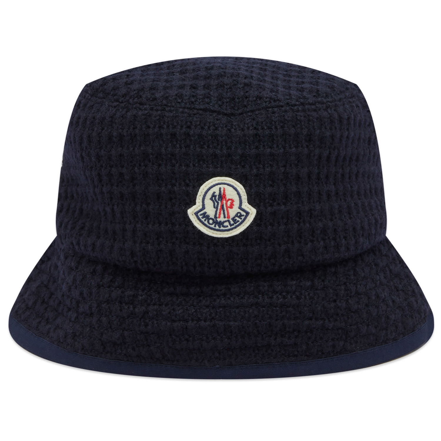 Шапка Moncler Waffle Knit Bucket Hat Черно | 3B000-25-89AO0-742, 0
