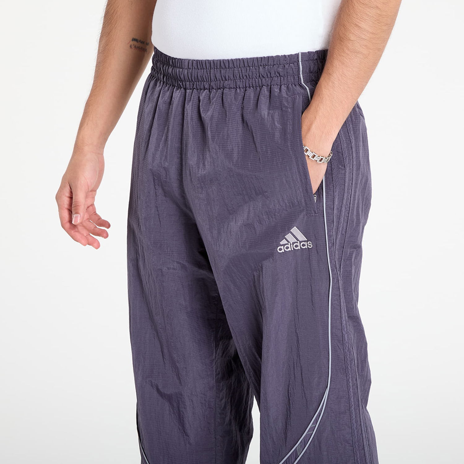 Спортни панталони adidas Originals Adilenium Season 4 Teamgeist Tracksuit Bottoms Лилаво | KF8520, 1