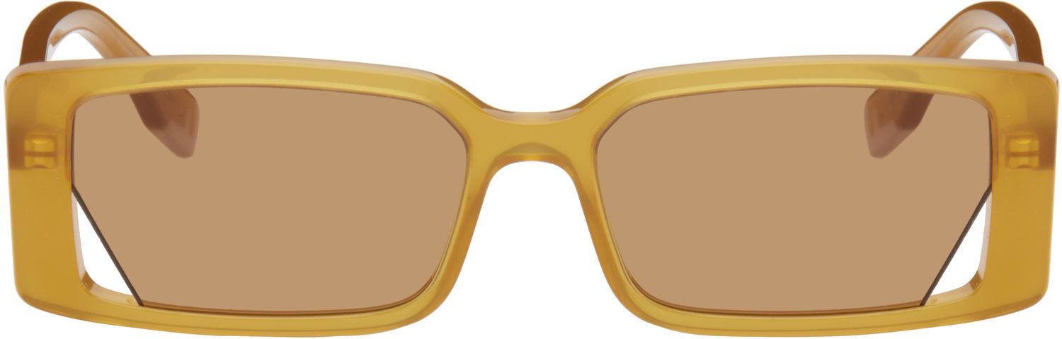 Слънчеви очила FENDI Fendi Way Sunglasses Жълто | FE40164I@5344J 192337204623, 0