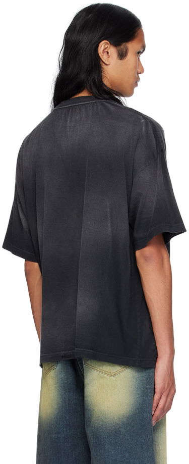 Тениска We11done Distressed T-Shirt Черно | WD-TT2-24-742-U-BK, 2
