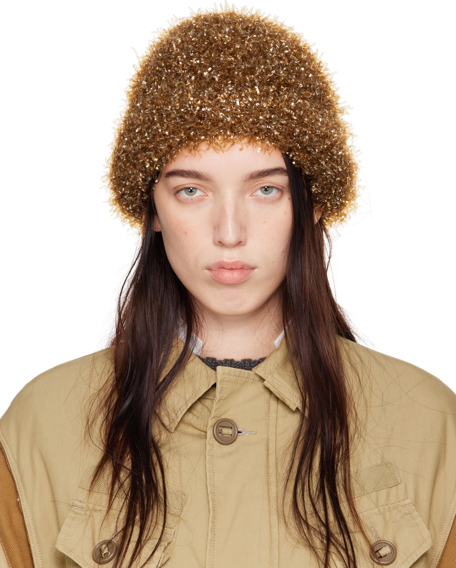 Шапка UNDERCOVER Knit Beanie Кафяво | UC2D1H02, 0