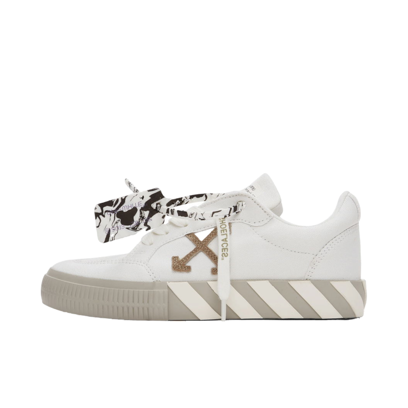 Кецове и обувки Off-White Vulcanized Eco Canvas W Бяло | OMIA085F21FAB0010161