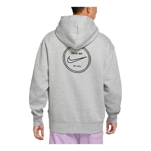 Суитчър Nike SB SB Embroidered Logo Hoodie Сиво | DA4265-063, 0