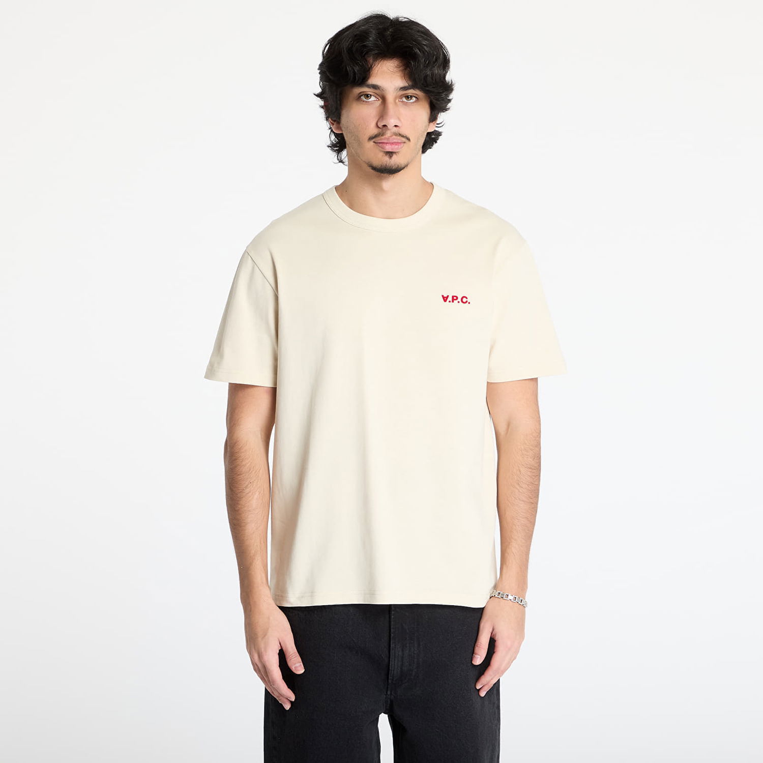 Тениска A.P.C. A.P.C. Boxy Petit VPC T-Shirt Бежово | COHBQ-H26391 BLG, 0