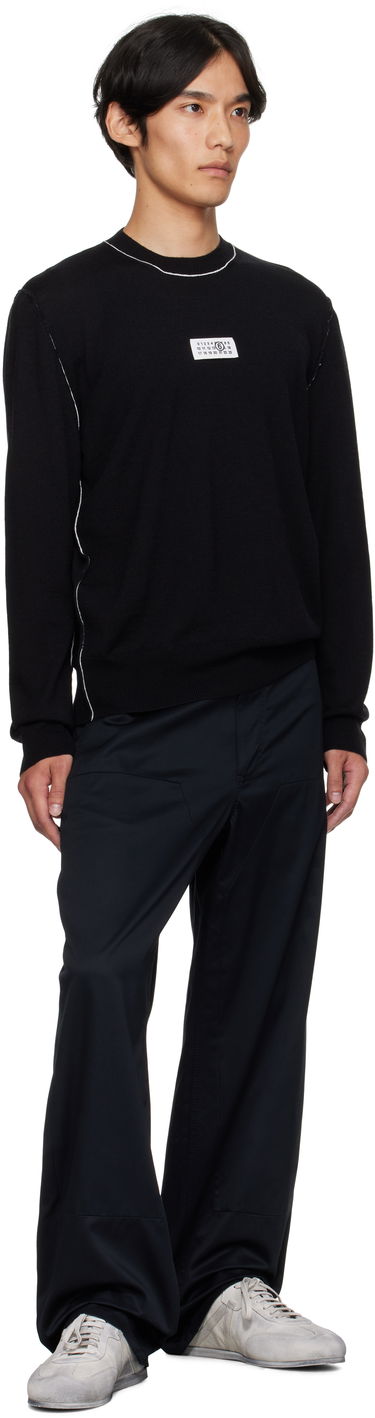 Панталони Maison Margiela MM6 Maison Margiela Cotton Trousers Черно | SH0KA0046 M35368, 3