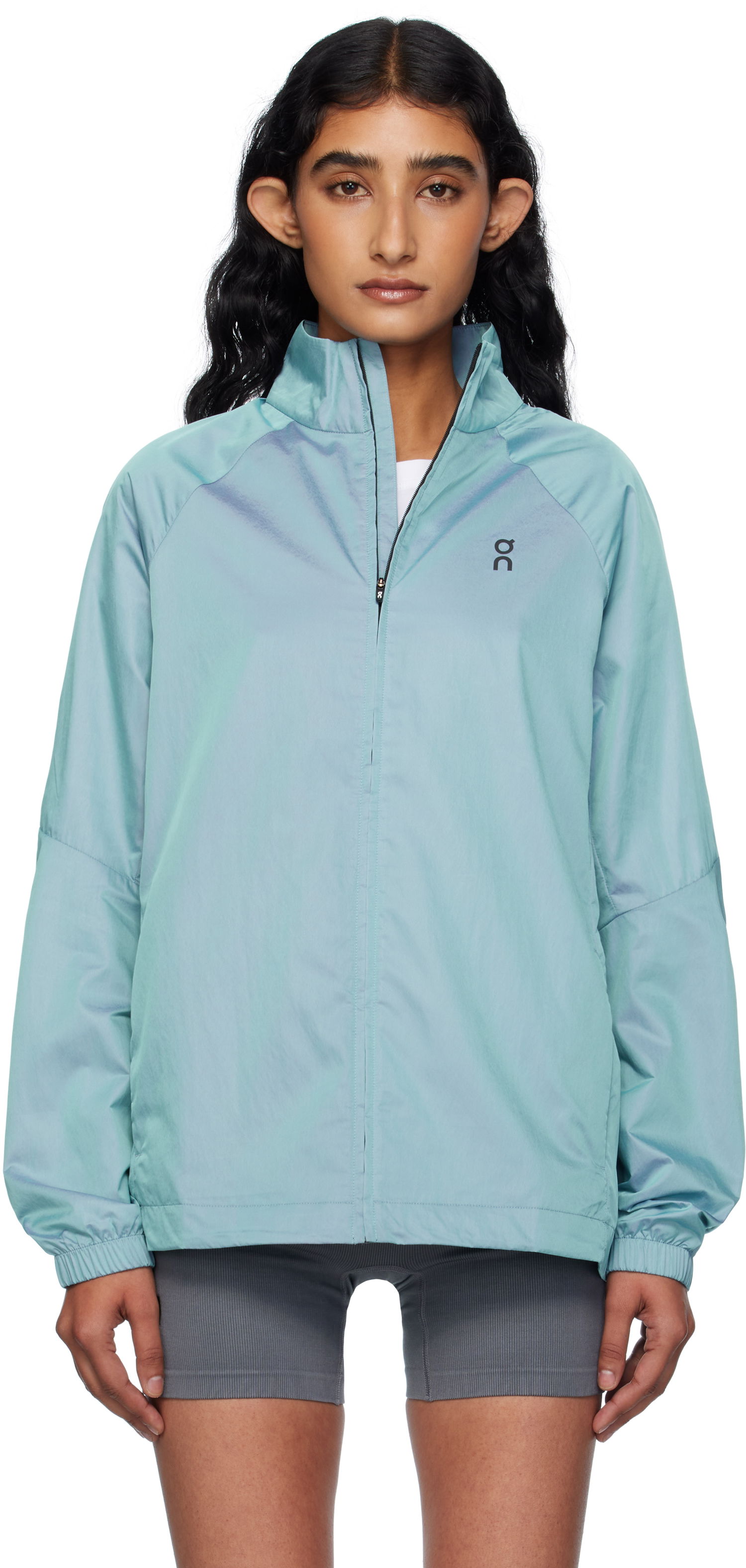 Ветровка On Running Lightweight Full-Zip Court Jacket Тюркоазено | 1WF11143976, 0