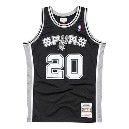 Фланелка Mitchell & Ness San Antonio Spurs Swingman Jersey Черно | BA81MB-SAS-K-JIA