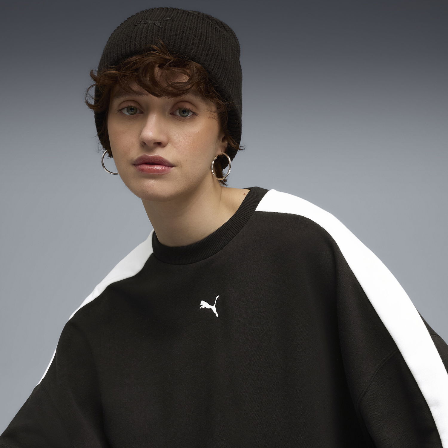 Шапка Puma Wardrobe Essentials Mid Crown Beanie Черно | 026408_01, 1