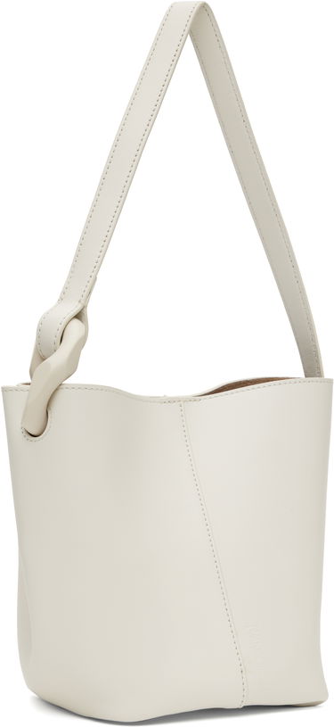 Дамска чанта JW Anderson JW Anderson Small JWA Corner Bucket Tote Бяло | HB0706-LA0351, 1