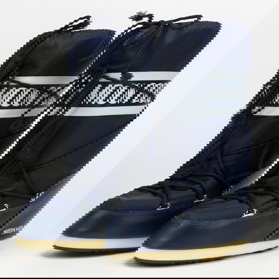 Кецове и обувки Moon Boot Nylon Blue Черно | 14004400 002, 1