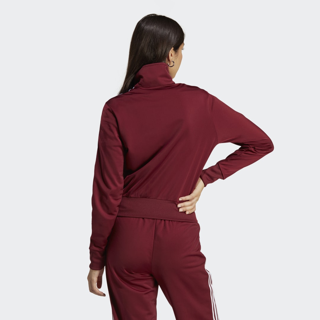 Яке бомбър adidas Originals Adicolor Classics Firebird Jacket Бургунди | IB7406, 1