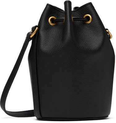 Дамска чанта Valentino Valentino Garavani Mini Drawstring VLogo Signature Bag Черно | 6W2P0AJ2SNP, 2