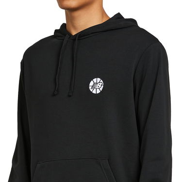 Суитчър New Balance Hoops Essentials Fundamental Hoodie Черно | MT23581_BK, 3