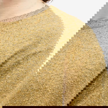 Пуловер Maison Margiela Maison Margiela Crewneck Wool-Cotton Knit, Size Large Жълто | S50HL0033-M13108-725M, 5