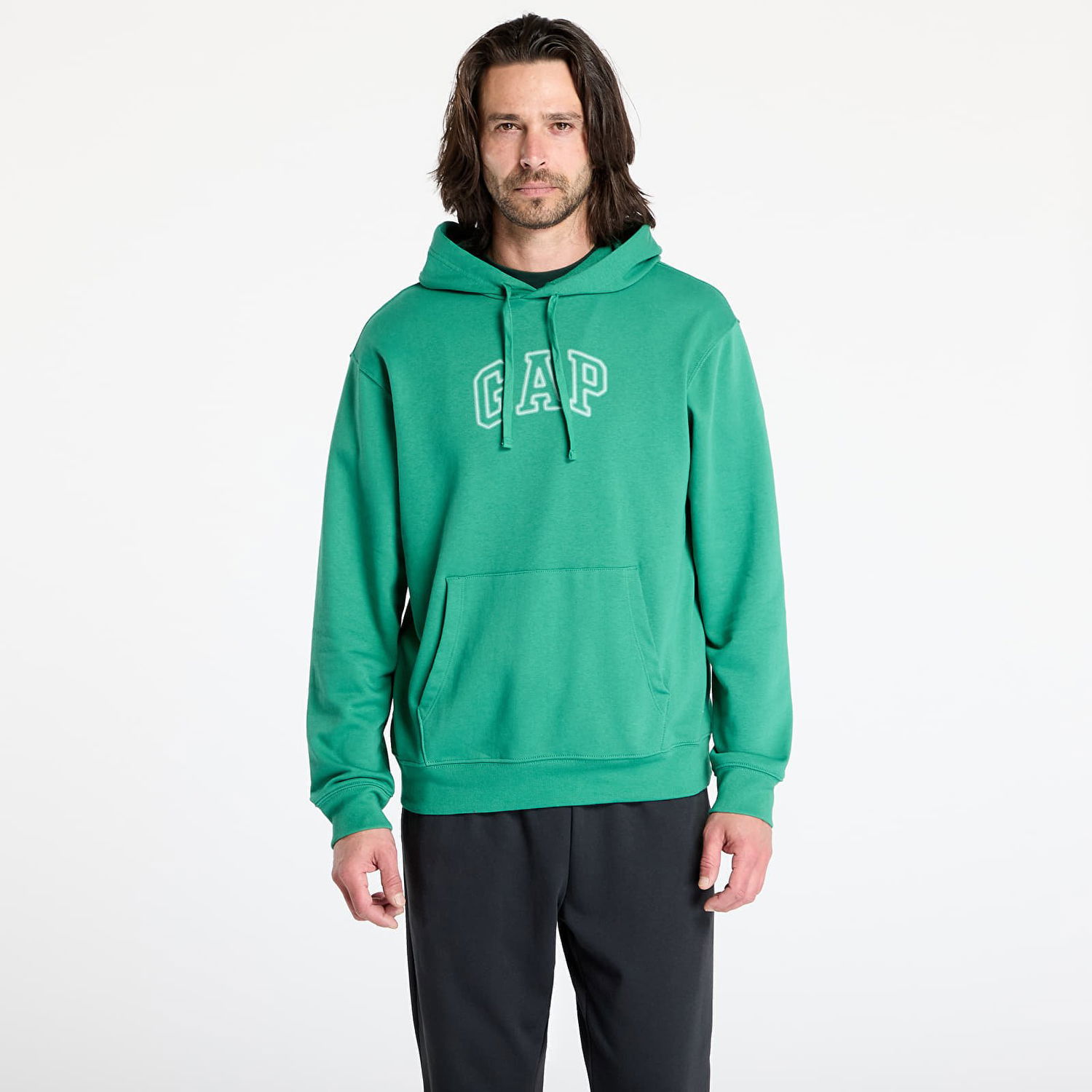 Суитчър GAP GAP Logo Hoodie Зелено | 708409-01, 0