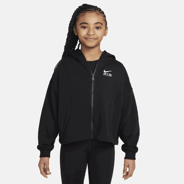 Суитчър Nike Air Full-Zip Fleece Hoodie Черно | FN8615-010, 0