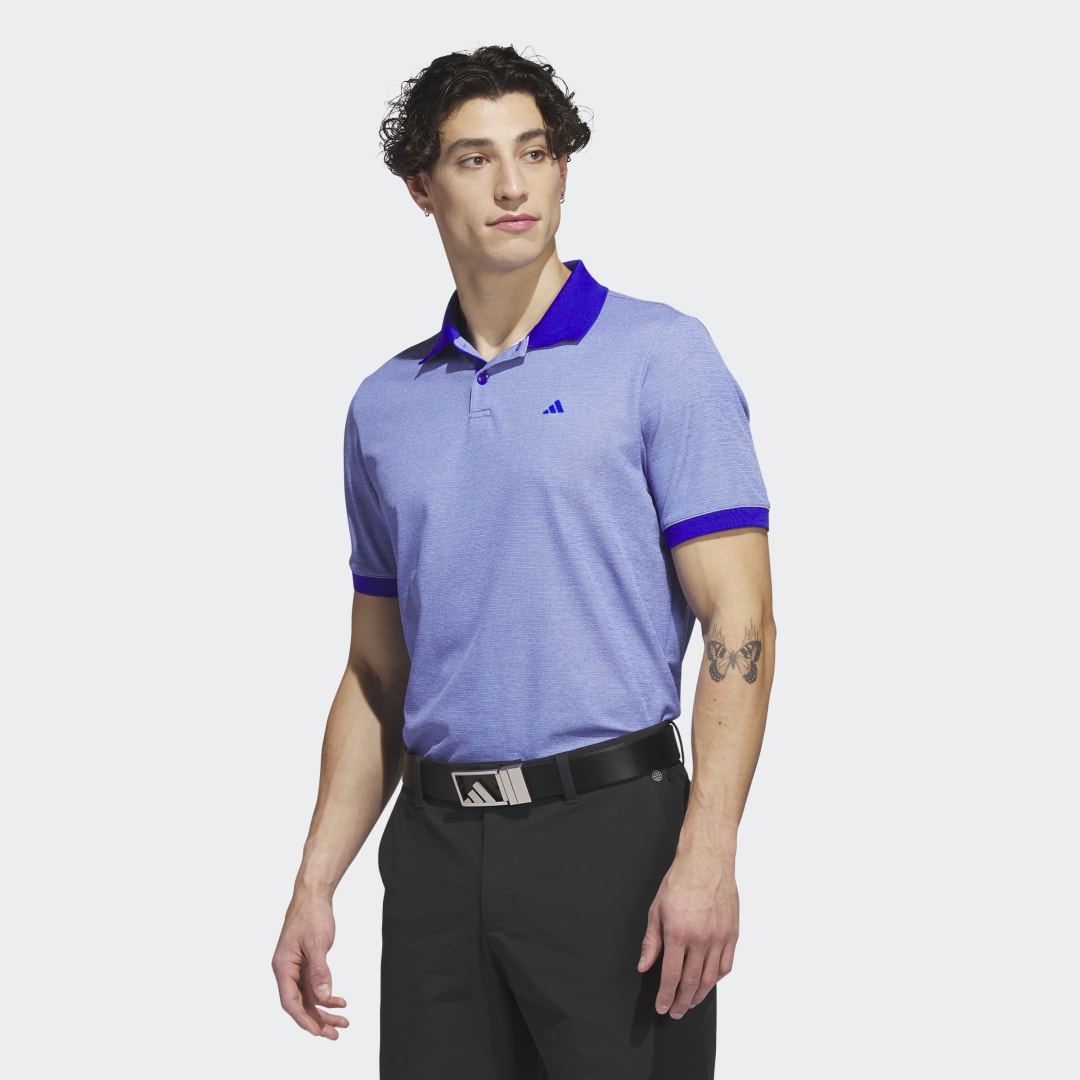 Поло тениска adidas Originals Ultimate365 No-Show Golf Polo Shirt Синьо | HR7972, 0