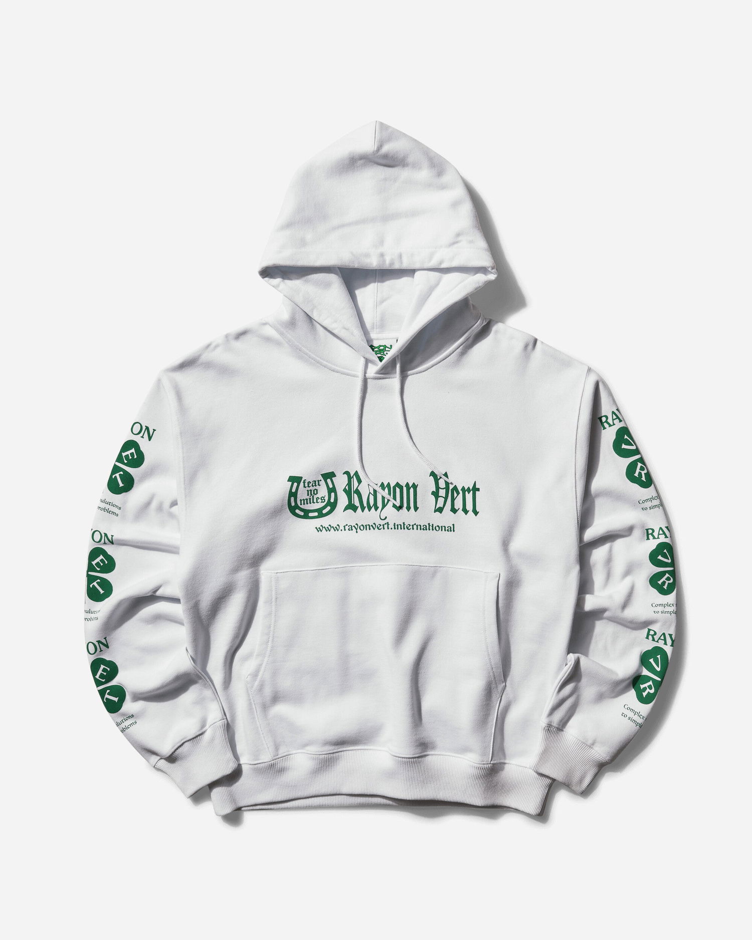 Суитчър Rayon Vert Pullover Hoodie Бяло | KNSSHOOD 001, 0