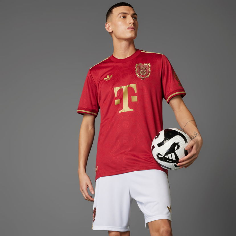 Фланелка adidas Performance FC Bayern Anniversary Jersey Червено | JE6781