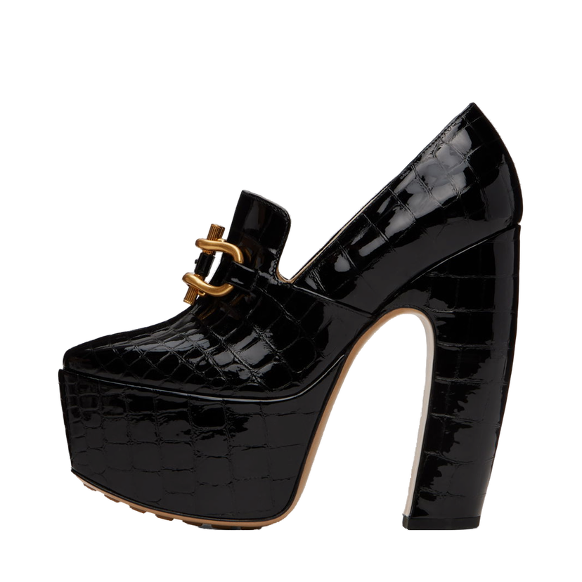 Кецове и обувки Bottega Veneta Mostra Pump Heels "Black" Черно | 729724 V2DW0