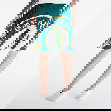 Къси панталони New Era Oakland Athletics Large Logo Shorts Dark Green Зелено | 60502687, 1