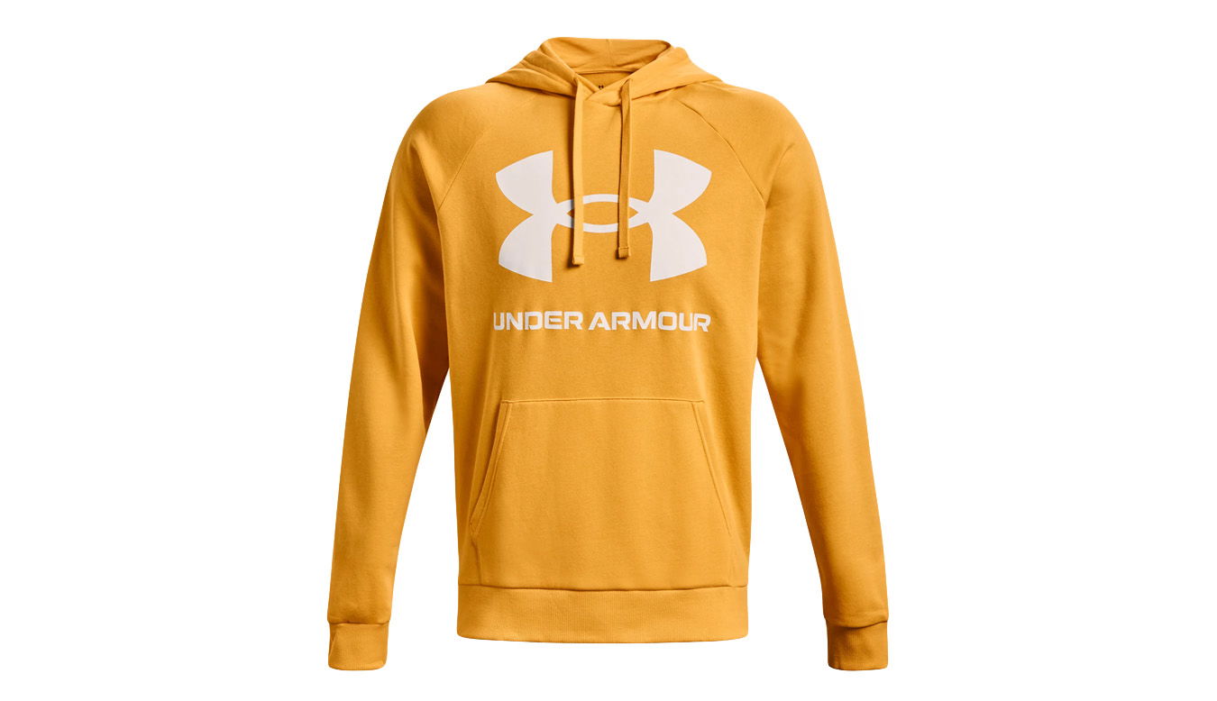 Суитчър Under Armour Rival Fleece Big Logo Hoodie Жълто | 1357093-782, 1