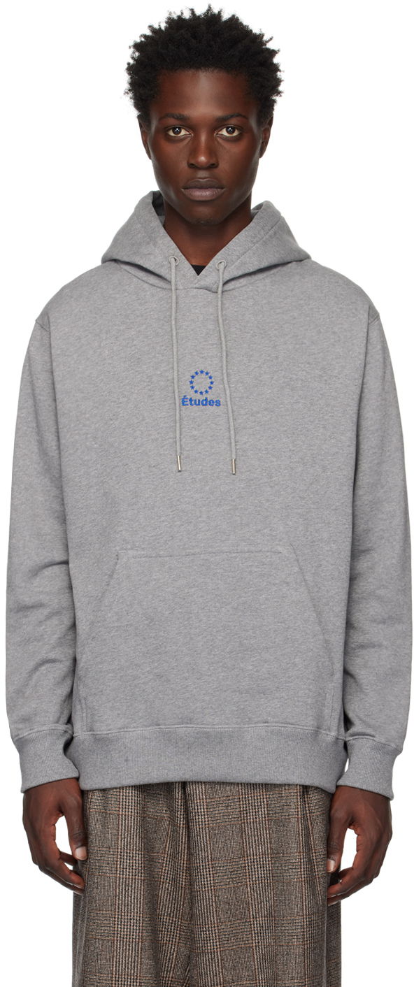 Суитчър Études Klein Logo Hoodie Сиво | H22MM252OC20GR, 0