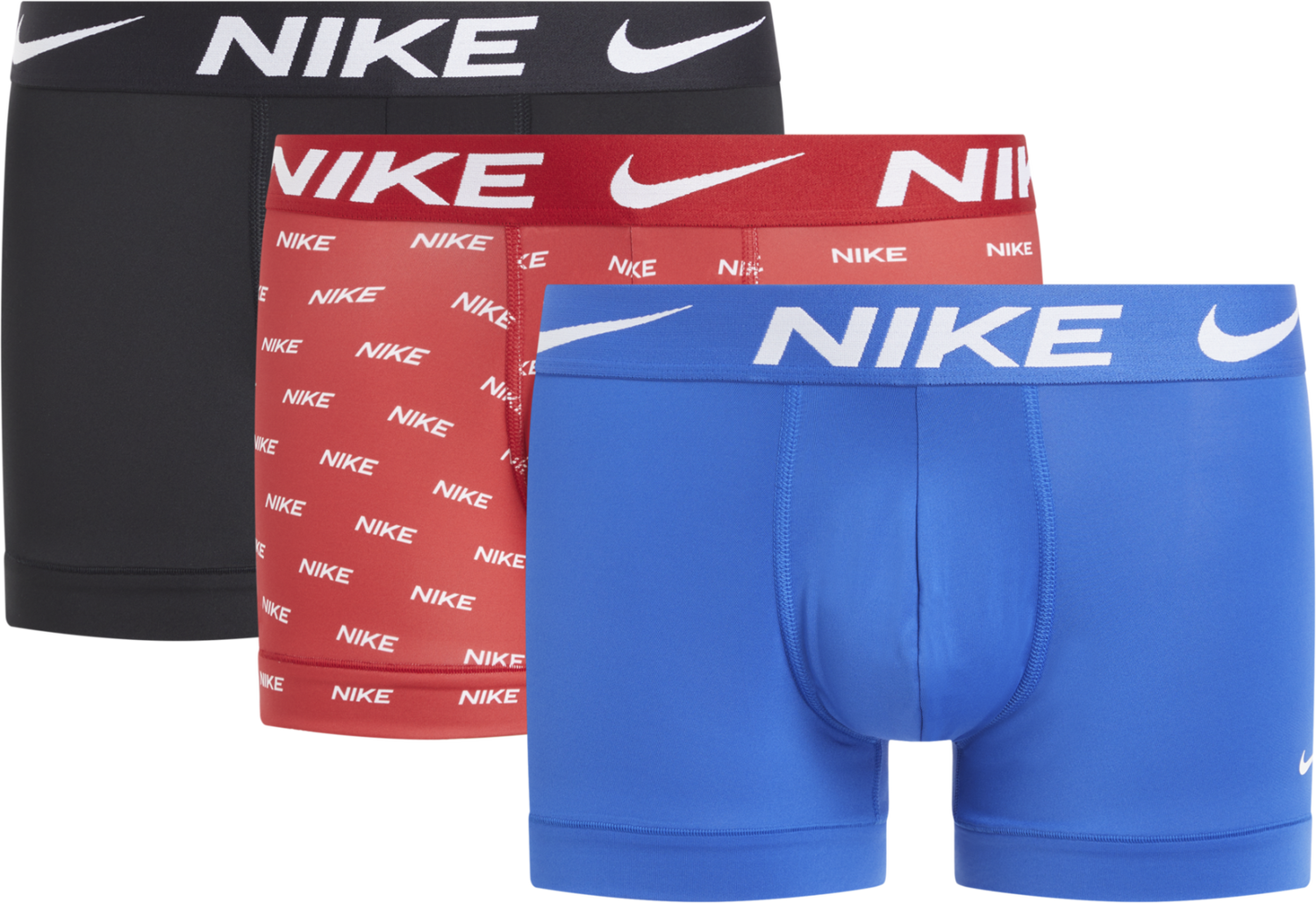 Боксерки Nike Dri-FIT Essential Micro Trunks (3-Pack) Синьо | 000PKE1156-TK8, 0