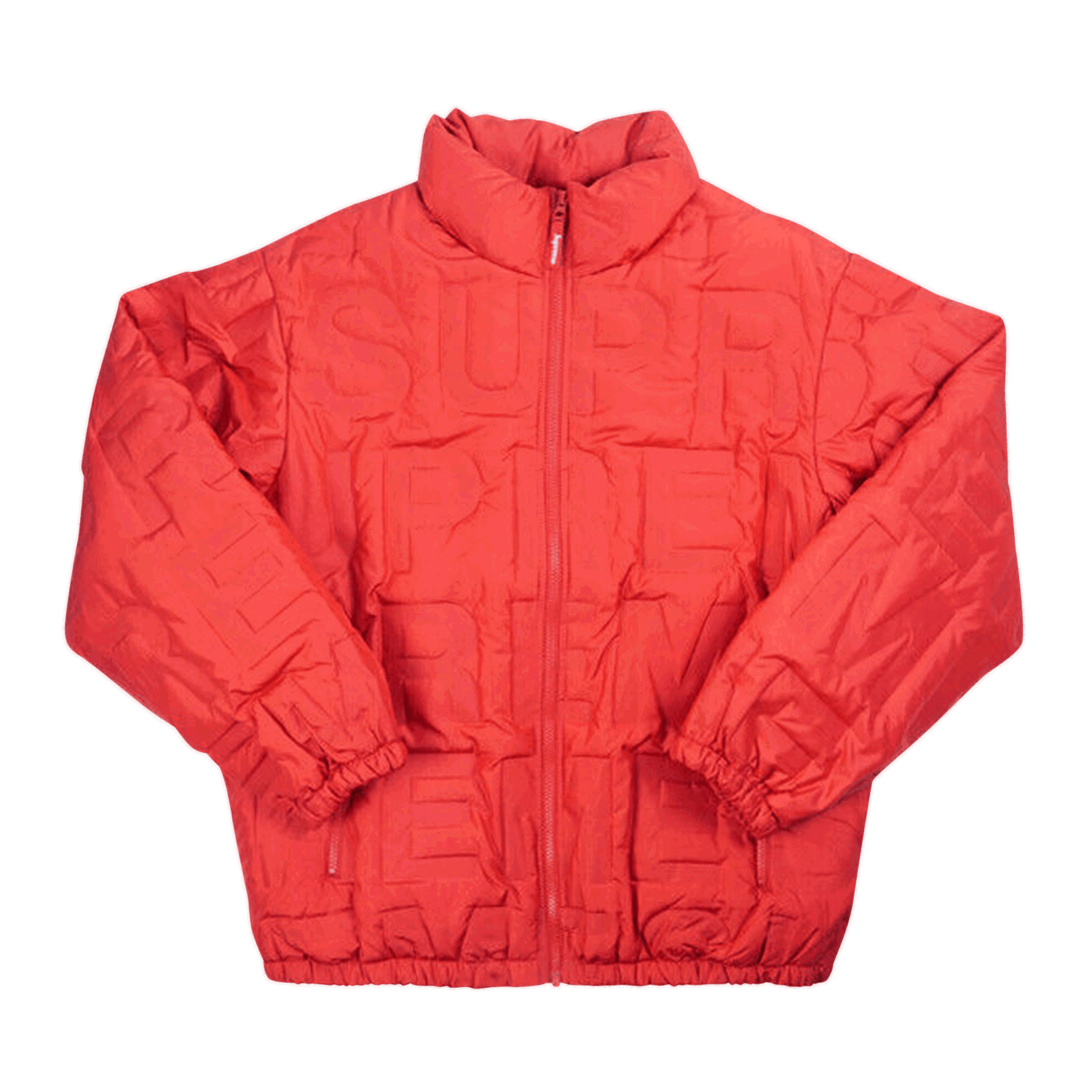 Яке Supreme Bonded Logo Puffy Jacket Червено | SS19J43 RED, 0
