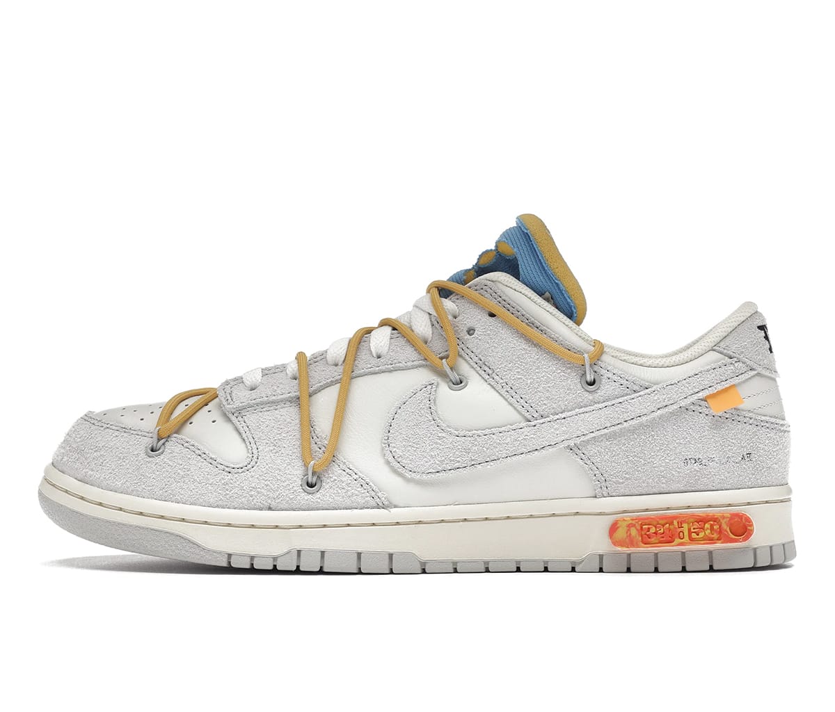 Кецове и обувки Nike Off-White x Dunk Low "Lot 34 of 50" Бяло | DJ0950-102, 0