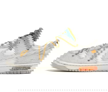 Кецове и обувки Nike Off-White x Dunk Low "Lot 34 of 50" Бяло | DJ0950-102, 0