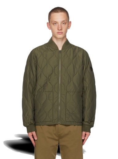 Quilted Bomber Jacket