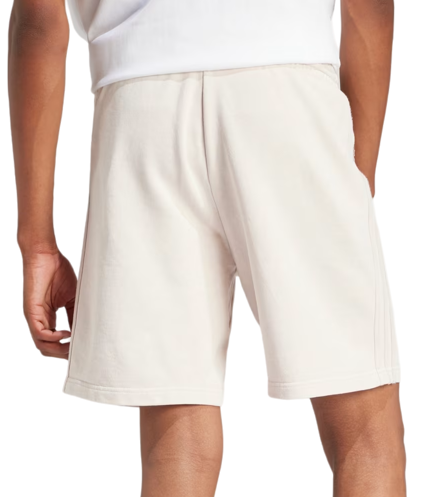 Къси панталони adidas Originals French Terry 3-Stripes Shorts Бежово | ir5258, 1