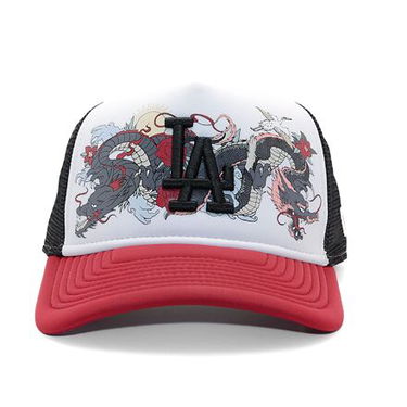 Шапка с козирка New Era New Era MLB Graphic 9FORTY Trucker LA Dodgers Cap Многоцветен | 60595221, 1