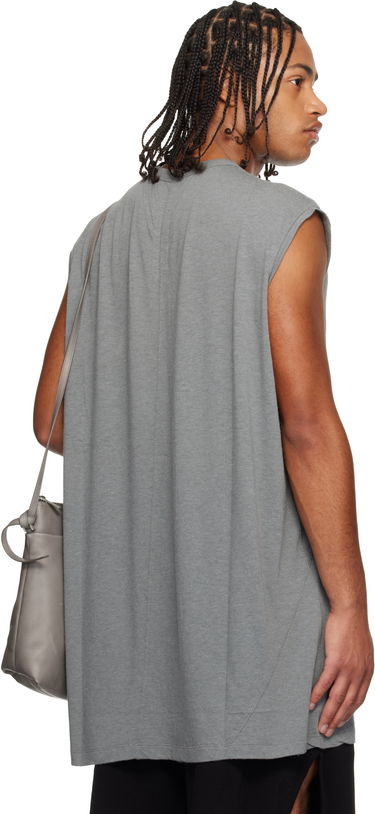 Потник Rick Owens Concordians Splintered Tarp Paneled Sleeveless T-shirt Сиво | RU02E1168 JR, 2