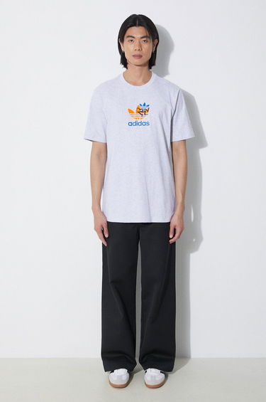 Тениска adidas Originals T-Shirt With Print Сиво | IS2912, 1