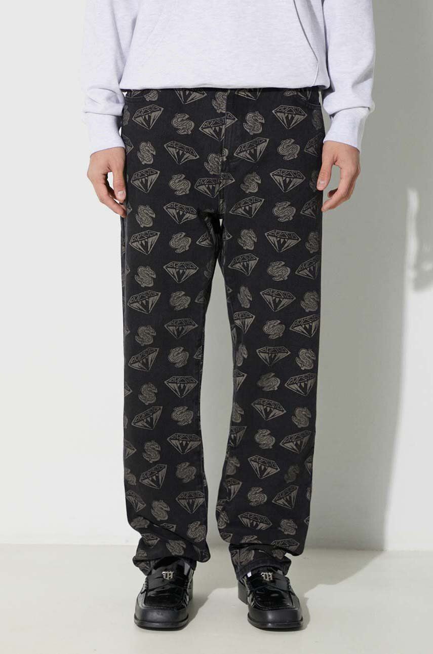 Дънки BILLIONAIRE BOYS CLUB Diamonds & Dollars Denim Jeans Черно | B23412, 0