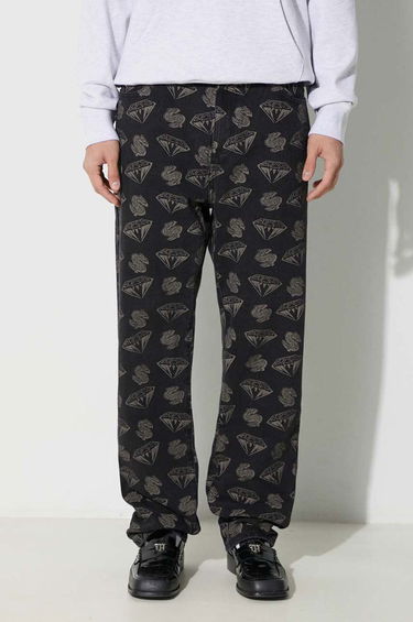 Дънки BILLIONAIRE BOYS CLUB Diamonds & Dollars Denim Jeans Черно | B23412, 0