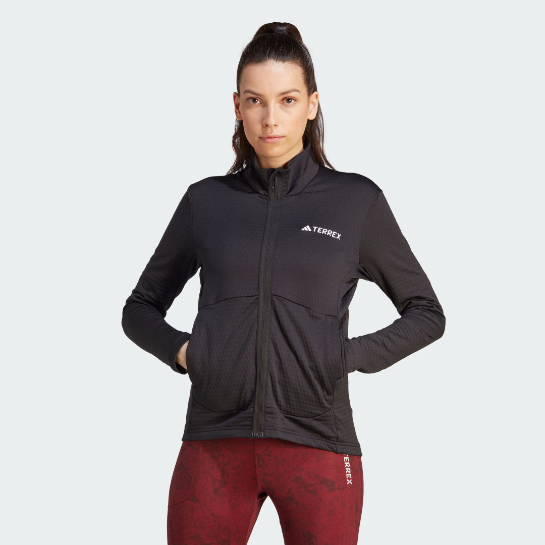 Яке adidas Performance Terrex Multi Light Fleece Full-Zip Jacket Черно | IB1814, 0