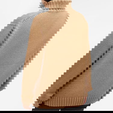 Пуловер Helmut Lang Helmut Lang Funnel Neck Knit Sweater Кафяво | N10HW705-E05, 3