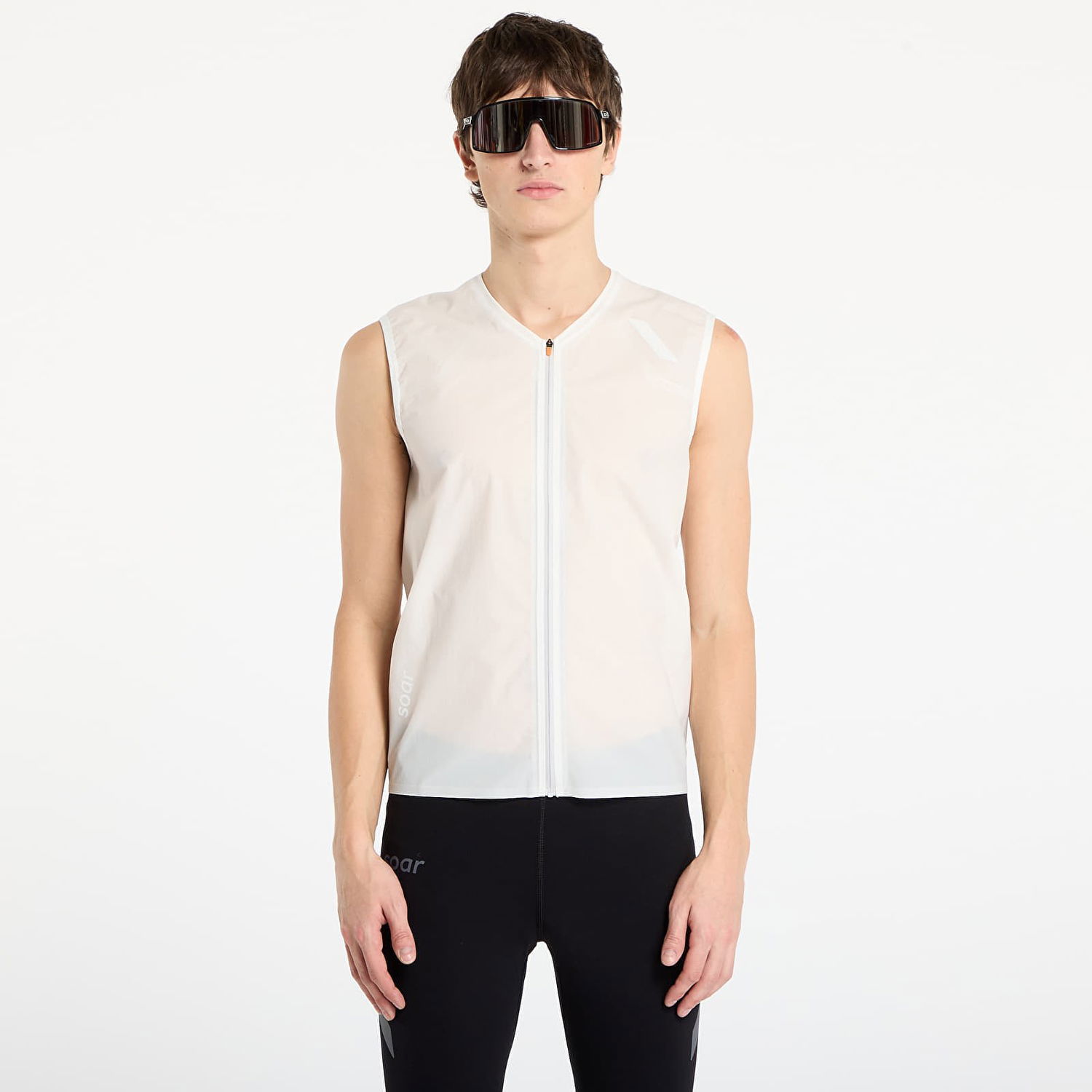 Жилетка Soar Running Rainout Vest Бяло | AW25-SG1M-ECR, 0
