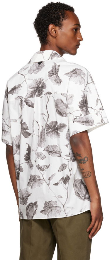 Риза Erdem Erdem Philip Leaf-Print Shirt Бяло | MF22_503MLLWP PHILIP, 2