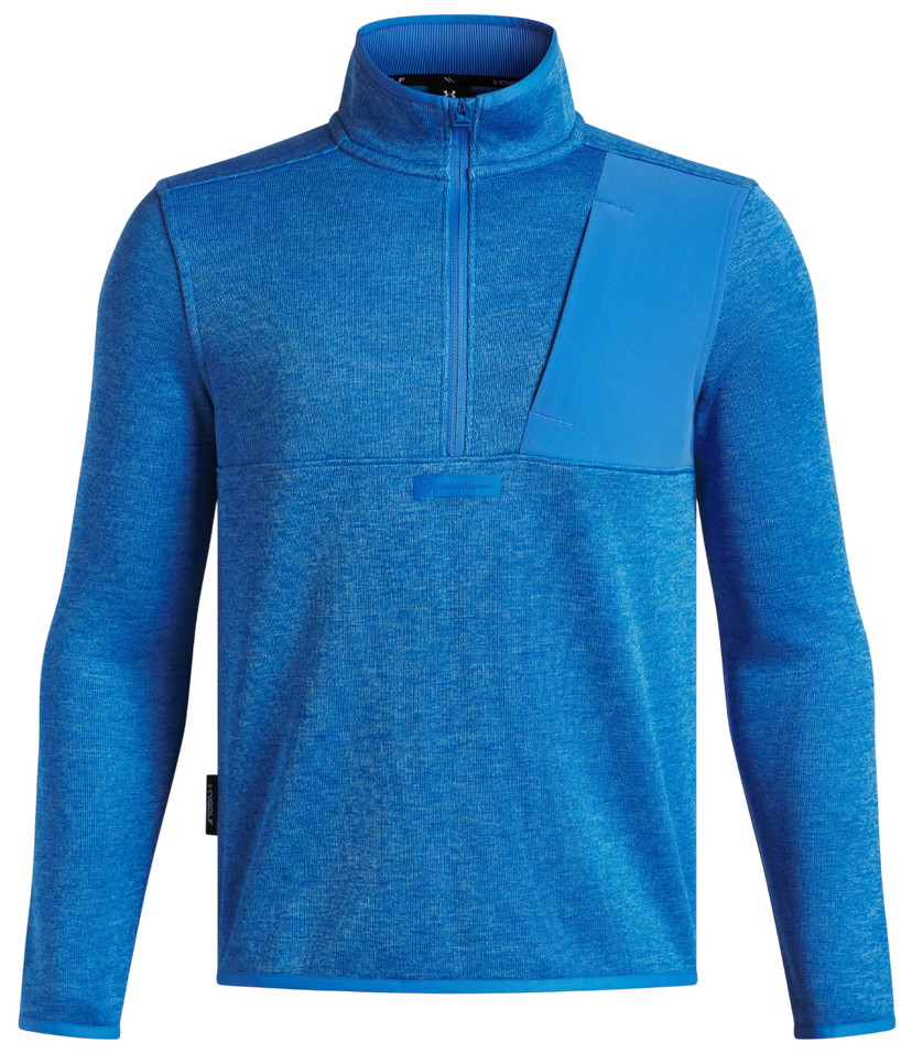 Пуловер Under Armour Drive Hybrid Storm Quarter-Zip Pullover Синьо | 6008816-402