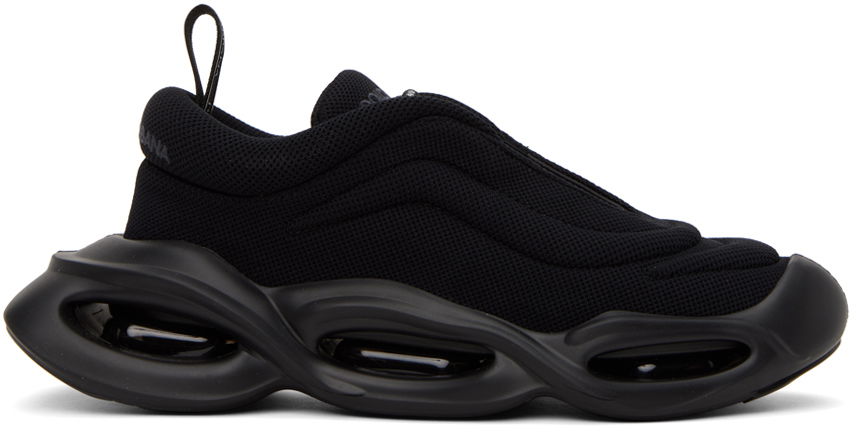Кецове и обувки Dolce & Gabbana Black Wave Sneakers Черно | CS2102AE400, 0