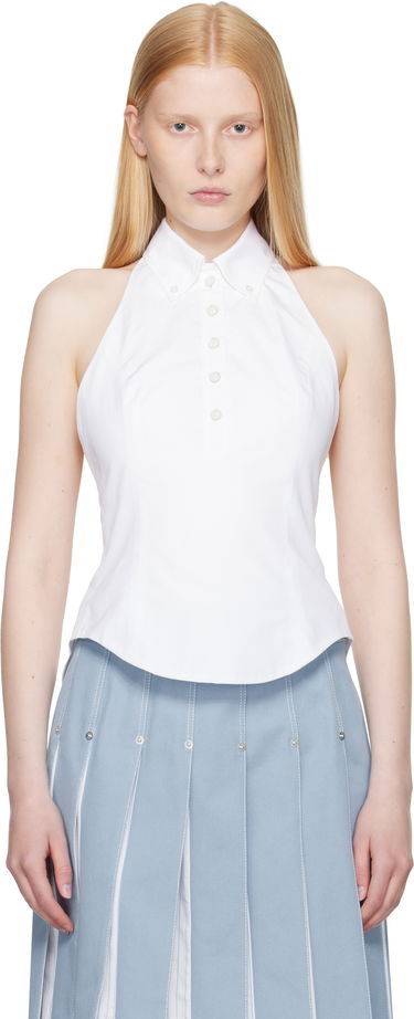 Потник Thom Browne Thom Browne Halter Top Бяло | FLL201A-03113, 0