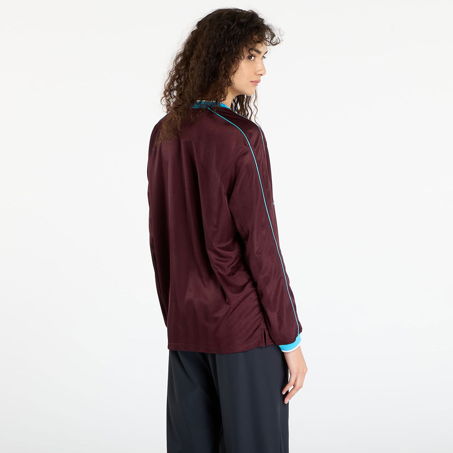 Фланелка Nike Nike Tričko W Nsw Ls Jersey Бургунди | IM7452-652, 1