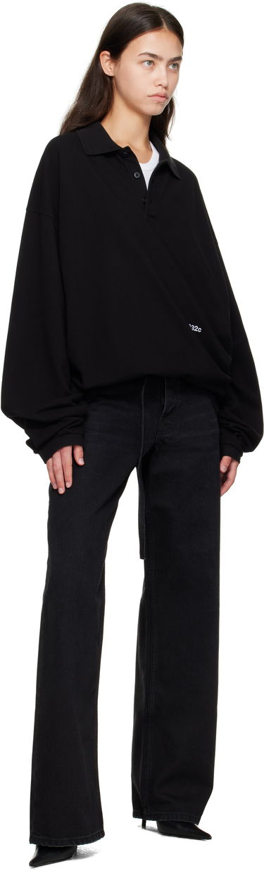 Поло тениска 032C Speed Devil Long Sleeve Polo Черно | F25-URC-0479-050-W, 3