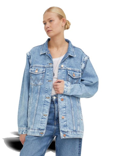 Яке Wrangler Zip Off Sleeves Jacket Синьо | W40396X17